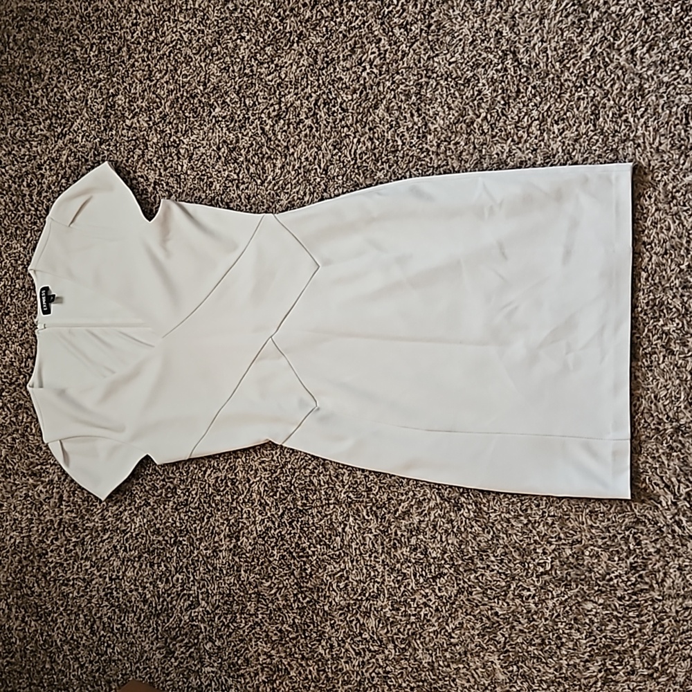 Express White Bodycon Dress